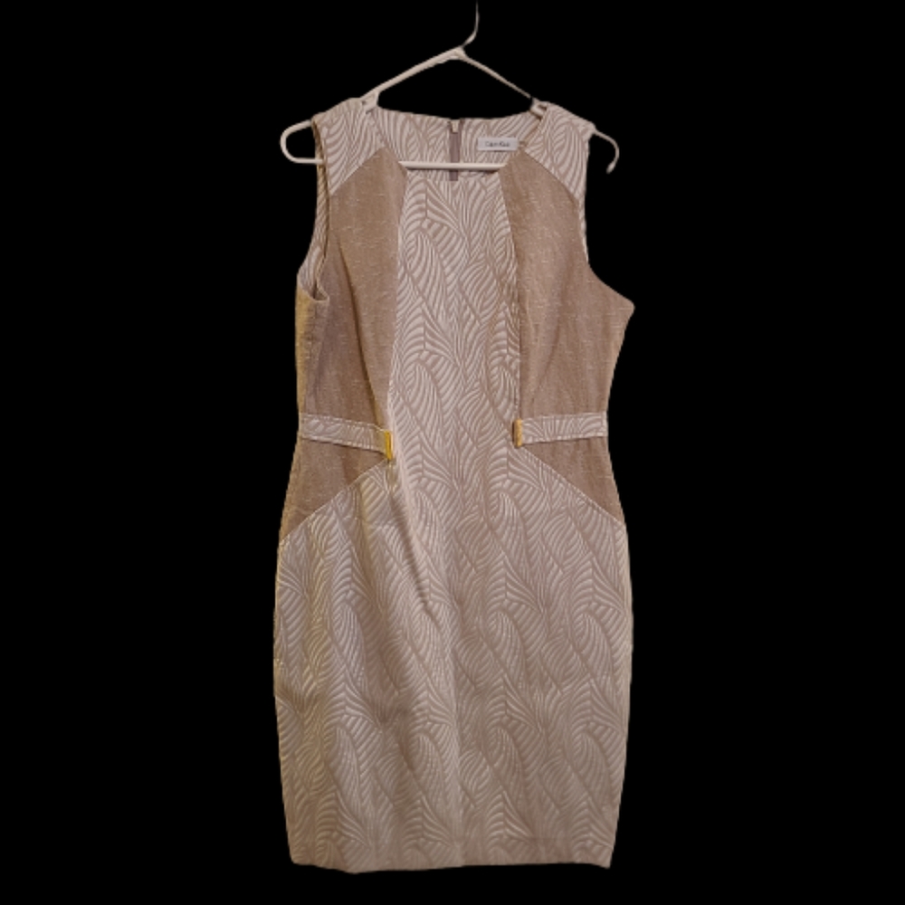 Calvin Klein Sleeveless Sheath Dress